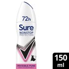 Sure Invisible Pure 72H Deodorant
