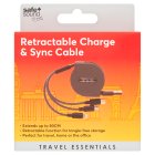 Safe & Sound Retractable Charger 80cm