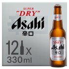 Asahi Super Dry Lager Multipack Bottle12x330ml