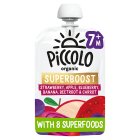 Piccolo Organic Superboost Strawberry & Apple 7+Months