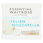 Essential Lighter Italian Mozzarella Cheese Strength 1drained 125g