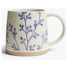 Floral Mug Blue Flower