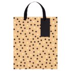 Medium Gold/Black Spot Bag