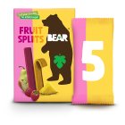 BEAR Fruit Splits Pineapple & Raspberry 5x20g