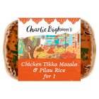 Charlie Bigham's Chicken Tikka Masala Curry & Pilau Rice For 1