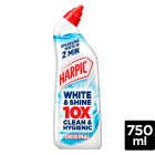Harpic White & Shine Bleach Original Toilet Cleaner Gel 