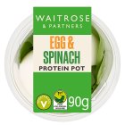 Waitrose Egg & Spinach Protein Pot