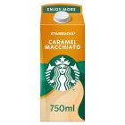 Starbucks Caramel Macchiato Iced Coffee Large
