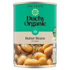Duchy Organic Butter Beansdrained 244g