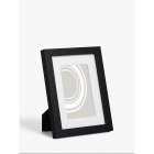 John Lewis Photo Frame & Mount, Black, 6 x 4" (15 x 10cm)