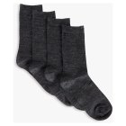 Merino Charcoal Sock M/L