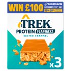 TREK Salted Caramel Protein Flapjacks Multipack