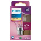 Philips LED White 4.3W B22
