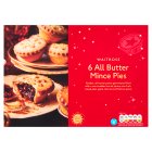 Waitrose Christmas 6 All Butter Mince Pies