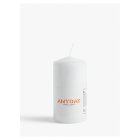 John Lewis ANYDAY Small Pillar Candle, White, 354g