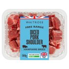 Waitrose Free Range British Pork Rindless Shoulder Joint