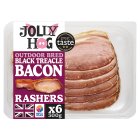 The Jolly Hog 6 Black Treacle Bacon Rashers