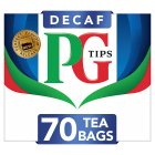 PG Tips Decaf Tea Bags 70s203g