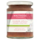 Waitrose Rhubarb Apple Ginger Chutney