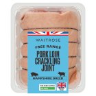 Waitrose Free Range Pork Loin Crackling Joint