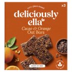 Deliciously Ella Cacao & Orange Baked Oat Bars 3 Pack 50g