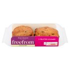Waitrose Free From 2 Fruited Scones