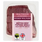 Waitrose British Native Breed Small Beef Topside