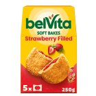 Belvita Breakfast Soft Bakes Chocolate Filled Cereal Snack Bars Pack 5 x 50g
