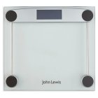 John Lewis Digital Glass Bathroom Scale | Waitrose & Partners