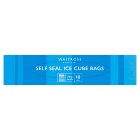 Waitrose Self Seal Ice Cube Bags10s