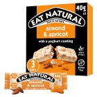 Eat Natural Fruit & Nut Bars with Almond, Apricot & Yoghurt 3 x 40g