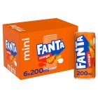 Fanta Orange 6 x 250ml