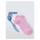 Trainer Sock Navy/ Pink/ Lilac 3pk