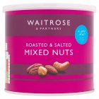 Waitrose Roasted & Salted Mixed Nuts Can