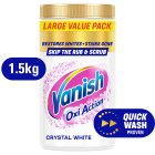 Vanish Gold Oxi Action Laundry Stain Remover Powder White Large Pack1.35Kg