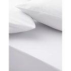 Anyday Pure Cotton Fitted Sheet King White