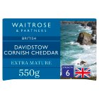 Waitrose Davidstow Cornish Vintage Mature Cheddar Cheese Strength 7 Large550g