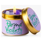 Lily-Flame Candle Tin Parma Violet
