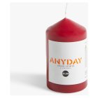 John Lewis ANYDAY Small Pillar Candle, Red