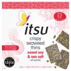 itsu Crispy Seaweed Thins Sweet Soy & Sea Salt