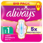 Always Platinum Normal Size1 22 Pads