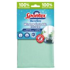 Spontex Microfibre Cloths - Pack of 4