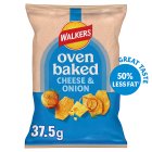 Walkers Baked Crisps Cheese & Onion Snacks