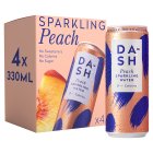 DASH Water Peach Infused Sparkling Water