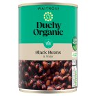 Duchy Organic Black Beans in Waterdrained 255g