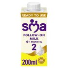 SMA Follow-On Baby Milk 6 Mth+ Ready-To-Use Formula Milk 200ml