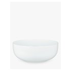 House By John Lewis Eat 21cm Round Serve Bowl White