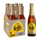 Leffe Blonde Beer 4 X 330Ml