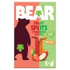 BEAR Fruit Splits Strawberry & Apple