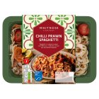Waitrose Italian Chilli Prawn Spaghetti for 1